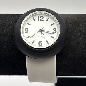 Retro Black & White Watch